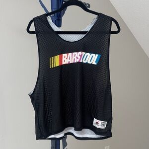 Barstool Black Mesh Jersey